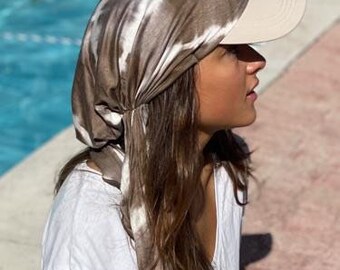 Baseball Cap Head Scarf Hat Cover 