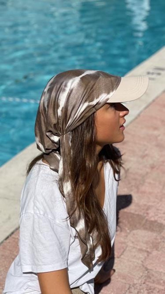 Baseball Cap Head Scarf Hat Cover 
