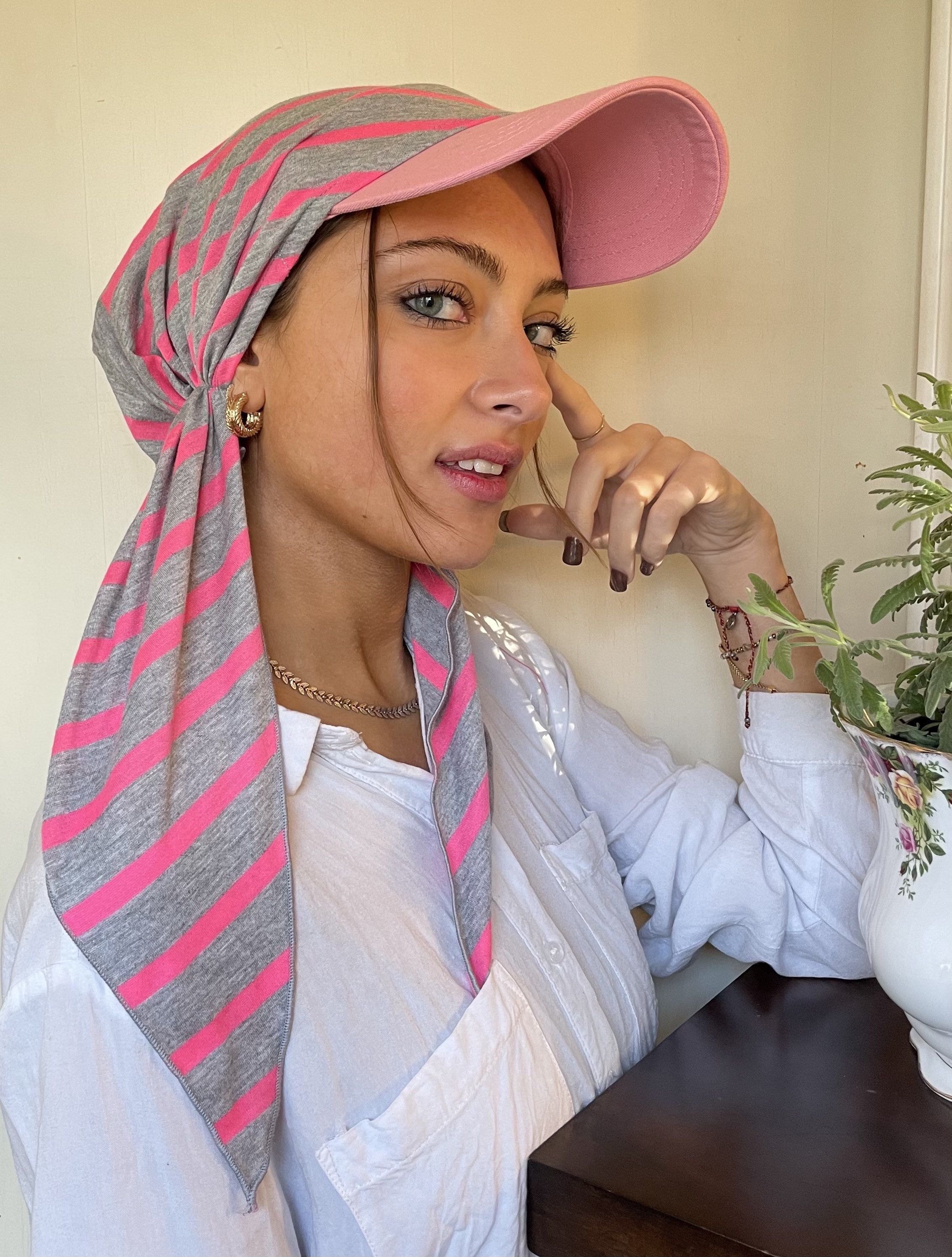 Cap and sales scarf
