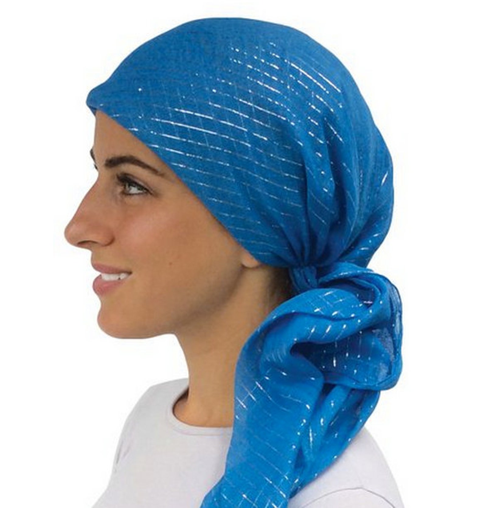 Lightweight 100 Cotton Head Scarf to Cover and Conceal Hair Etsy