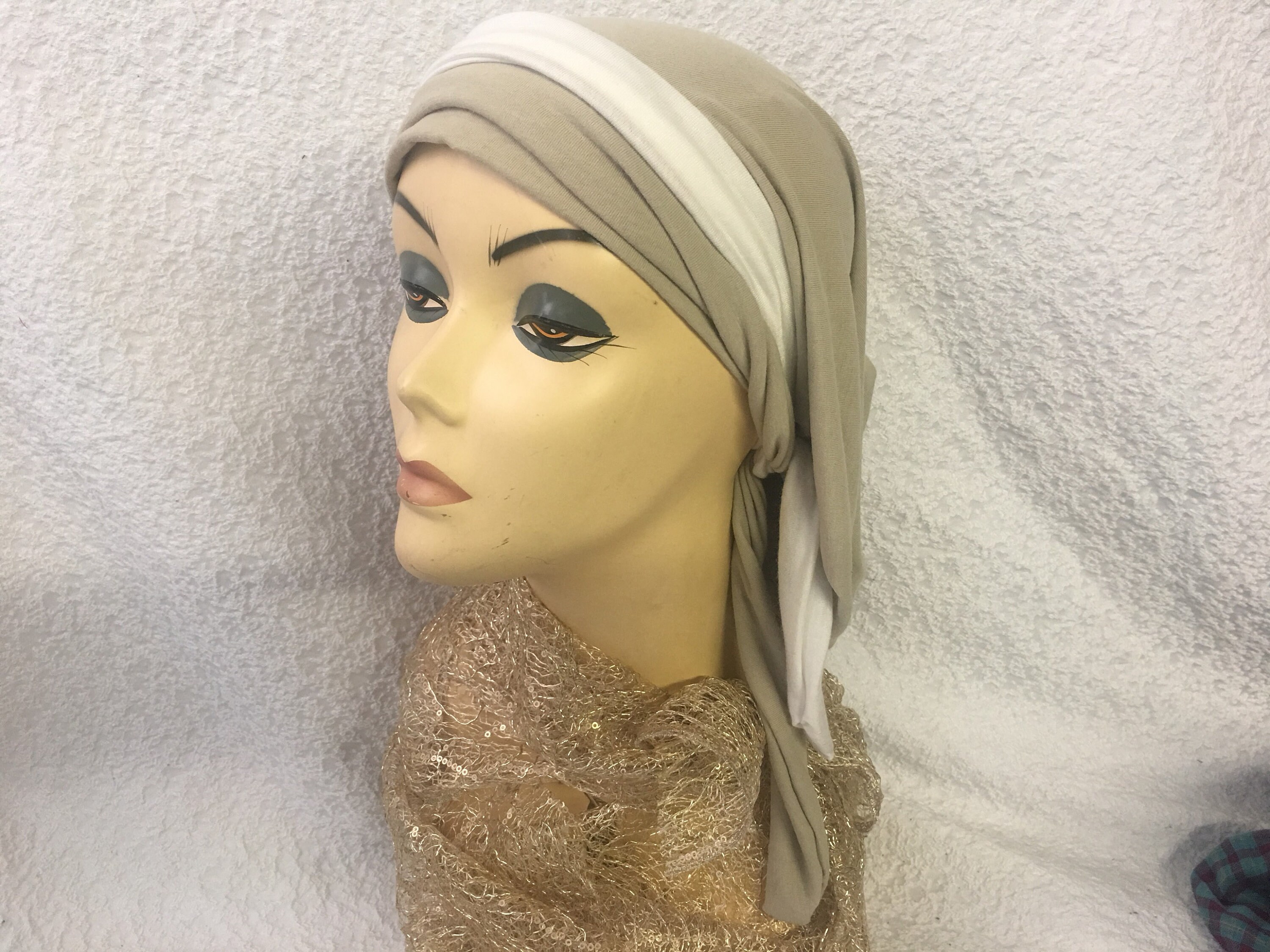 To Cover Your Head Lightweight Soft Wrap Around Head Scarf For Etsy