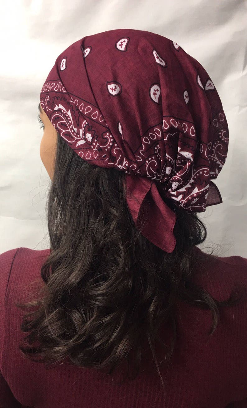 Fall Bandanas Cotton Scrub Cap Tie Back Hat for Doctor Nurse Etsy