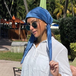 Waterproof hair turban sale