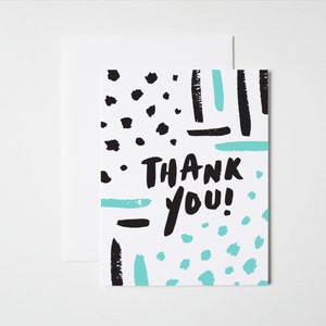 Thank You Card- Abstract