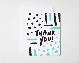 Thank You Card- Abstract