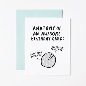 Grappige Verjaardag Card - Pie grafiek verjaardag