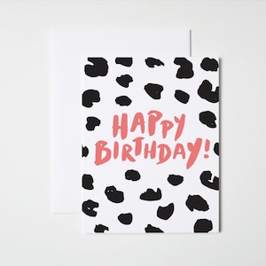 Birthday Card- Cheetah