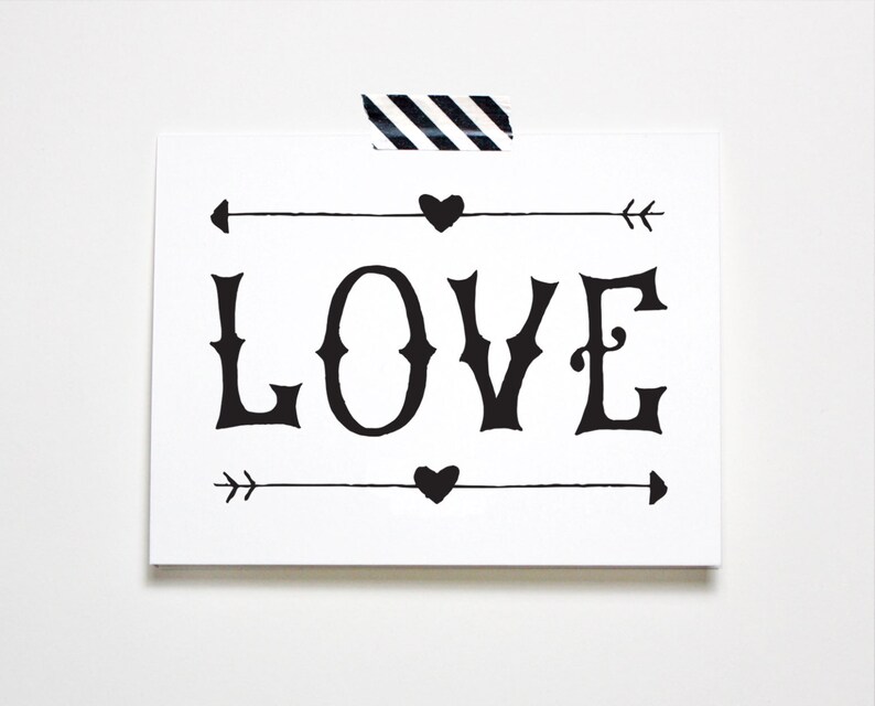 Love Lettered Anniversary Card Wedding Card