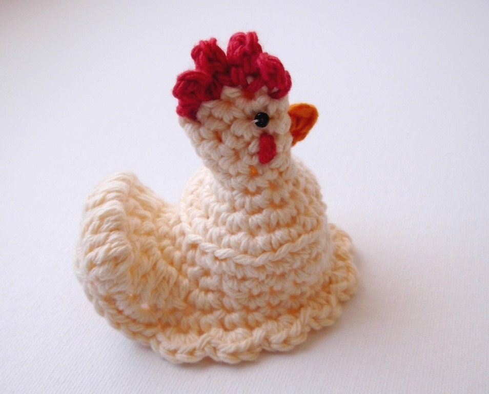 Easter Handmade Crochet Chicken Egg cosy Decoration