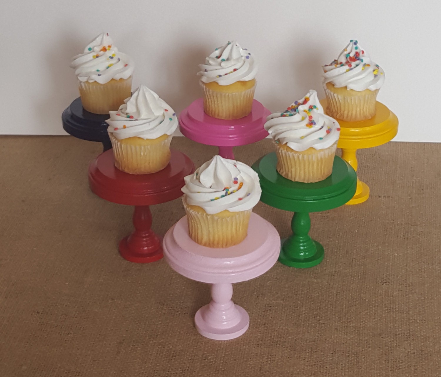 4.0 Single cupcake stand Mini cupcake stand Individual Etsy