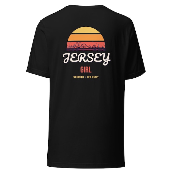 Jersey Girl Retro Sunset Shirt