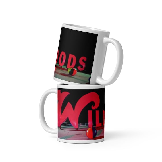 Wildwoods Sign Beach Ball Mug