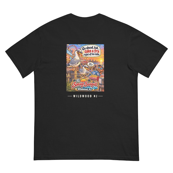 Go Ahead Kid Take a Fry Seagull Tee