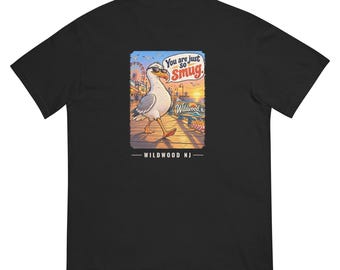 You Are Just So Smug Seagull T-Shirt, Funny Wildwood NJ Boardwalk Tee