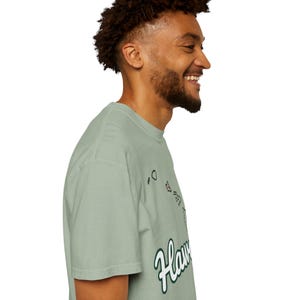 Hawaii Script State Tee | Vintage Comfort Colors Shirt | Heart on Honolulu | Hawaii Gift image 12