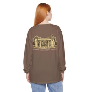 Hyde Park Kansas City Long Sleeve, 64109 Zip Code Shirt, Vintage KC Neighborhood Tee, Comfort Colors Long Sleeve, KC Gift image 13