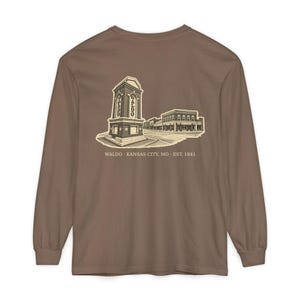 Waldo Kansas City Long Sleeve, 64114 Zip Code Shirt, Vintage KC Neighborhood Tee, Comfort Colors Long Sleeve, Kansas City Gift image 2