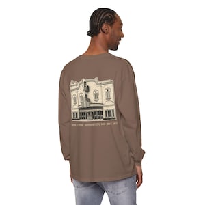 18th and Vine Kansas City Long Sleeve, 64108 Zip Code Shirt, KC Jazz District Tee, Vintage Comfort Colors Long Sleeve, KC Gift image 17