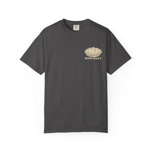 Cream Pie Merchant Tee | Minimalist Pocket Print Shirt | Funny Dessert Comfort Colors Tee | Gift for Him image 1