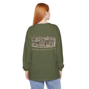 West Bottoms Kansas City Long Sleeve, 64101 Zip Code Shirt, Vintage KC Neighborhood Tee, Comfort Colors Long Sleeve, KC Gift image 15