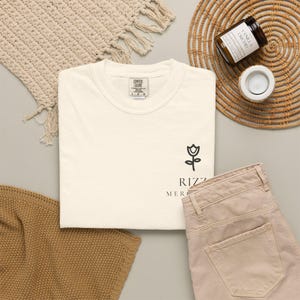 Camiseta Rizz Merchant / Camiseta minimalista con estampado de bolsillo / Camiseta divertida con jerga y colores cómodos / Regalo para él imagen 7