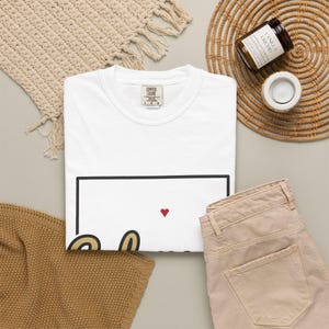Colorado Script State Tee | Vintage Comfort Colors Shirt | Heart on Denver | Colorado Gift image 14