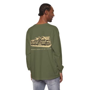 Brookside Kansas City Long Sleeve, 64113 Zip Code Shirt, Vintage KC Neighborhood Tee, Comfort Colors Long Sleeve, KC Gift image 19