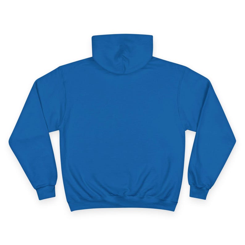 Kansas Basketball Hoodie, Champion Hooded Sweatshirt, Vintage Arch Kansas Hoodie, Royal Blue or Grey, Game Day Sweatshirt, Kansas Fan Gift image 4