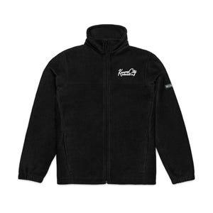 Kansas City Embroidered Fleece Jacket | Columbia Full Zip Fleece | KC Script Embroidery | Gift for Him or Her image 12