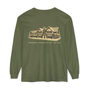 Brookside Kansas City Long Sleeve, 64113 Zip Code Shirt, Vintage KC Neighborhood Tee, Comfort Colors Long Sleeve, KC Gift image 6