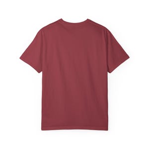 Cream Pie Merchant Tee | Minimalist Pocket Print Shirt | Funny Dessert Comfort Colors Tee | Gift for Him image 4