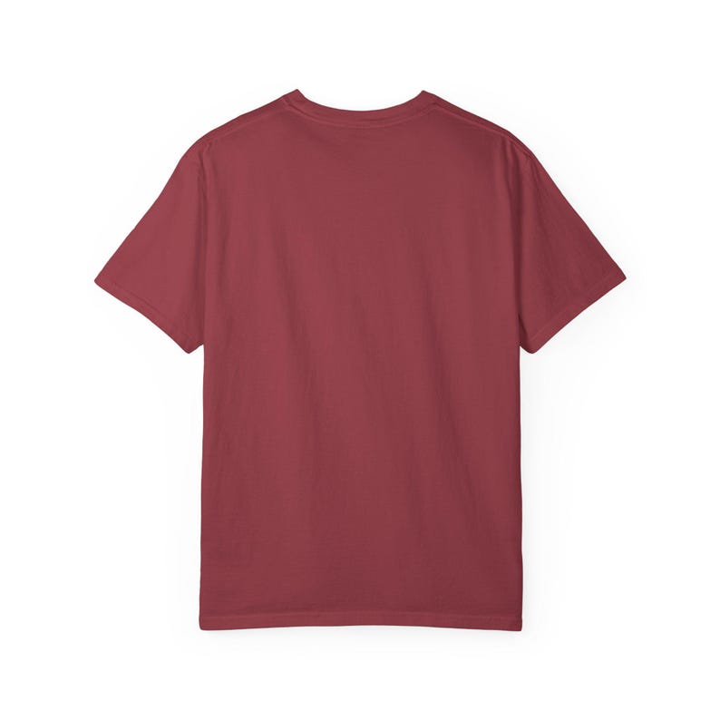 Cream Pie Merchant Tee | Minimalist Pocket Print Shirt | Funny Dessert Comfort Colors Tee | Gift for Him image 4