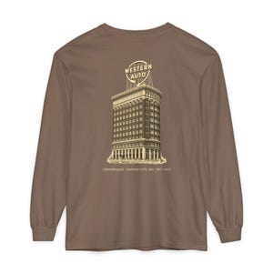 Crossroads Kansas City Long Sleeve Shirt, 64108 Zip Code Tee, Vintage KC Neighborhood Shirt, Comfort Colors, Kansas City Gift bild 2