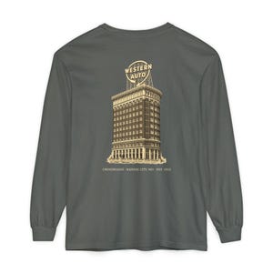 Crossroads Kansas City Long Sleeve Shirt, 64108 Zip Code Tee, Vintage KC Neighborhood Shirt, Comfort Colors, Kansas City Gift bild 4