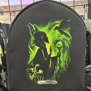 Disney \'Wicked Make Your Own Magic\' Black & Green Mini Backpack Wicked  main image 4
