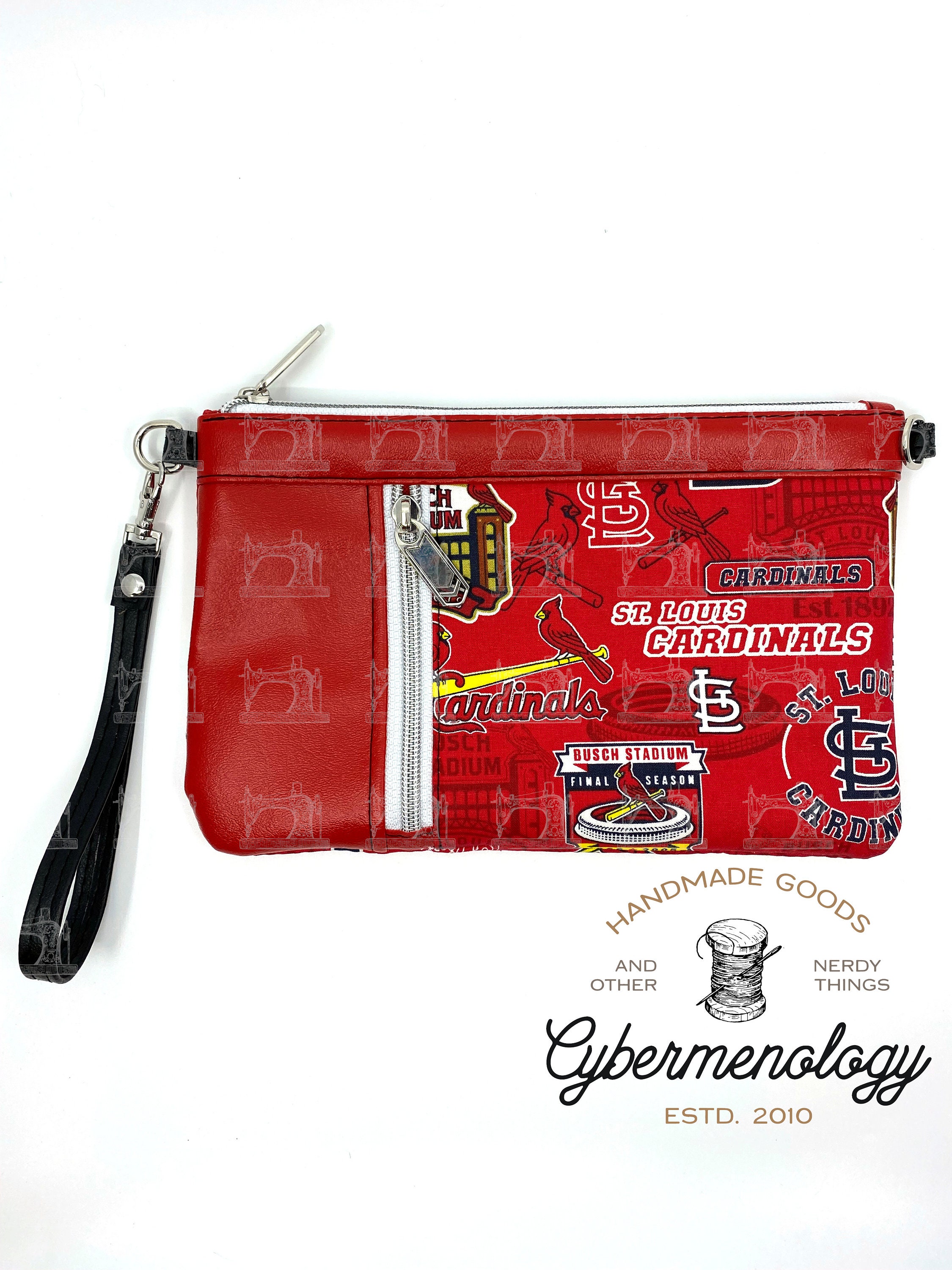 St. Louis Cardinals Montego Wristlet Wallet Cosmetic Pouch 