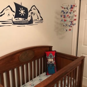 Viking hat / dragon / castle / Viking paper mobile / viking mobile // viking chandelier // paper chandelier // baby mobile // cot mobile