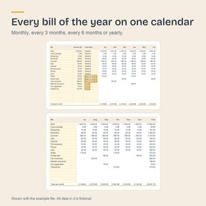 2027 Budget Spreadsheet Bundle, Annual Planner, Paycheck Plan, Side Hustle Income Tracker, Gift List image 4