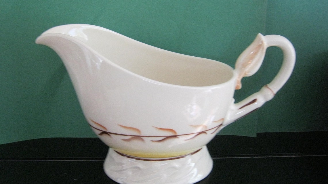 Vintage Vernon Kilns Arcadia California Pottery Gravy Sauce Etsy
