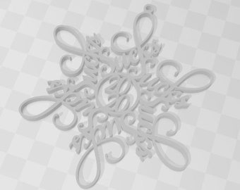 2020 Saugsauger Schneeflocke STL 2 Designs!