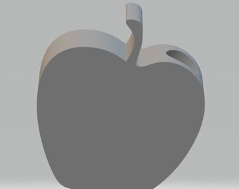 Apple Stroh Topper 3D-Druckdatei STL