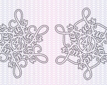 2020 Saugsauger Schneeflocke SVG 2 Designs!