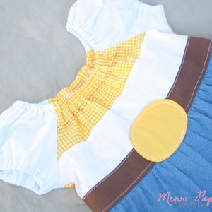 Cowgirl Jessie, Inspired Toy Story Dress, Disney Inspired,Girls Christmas gift,Costume,Dress Up, Every Day Play Wear, Handmade