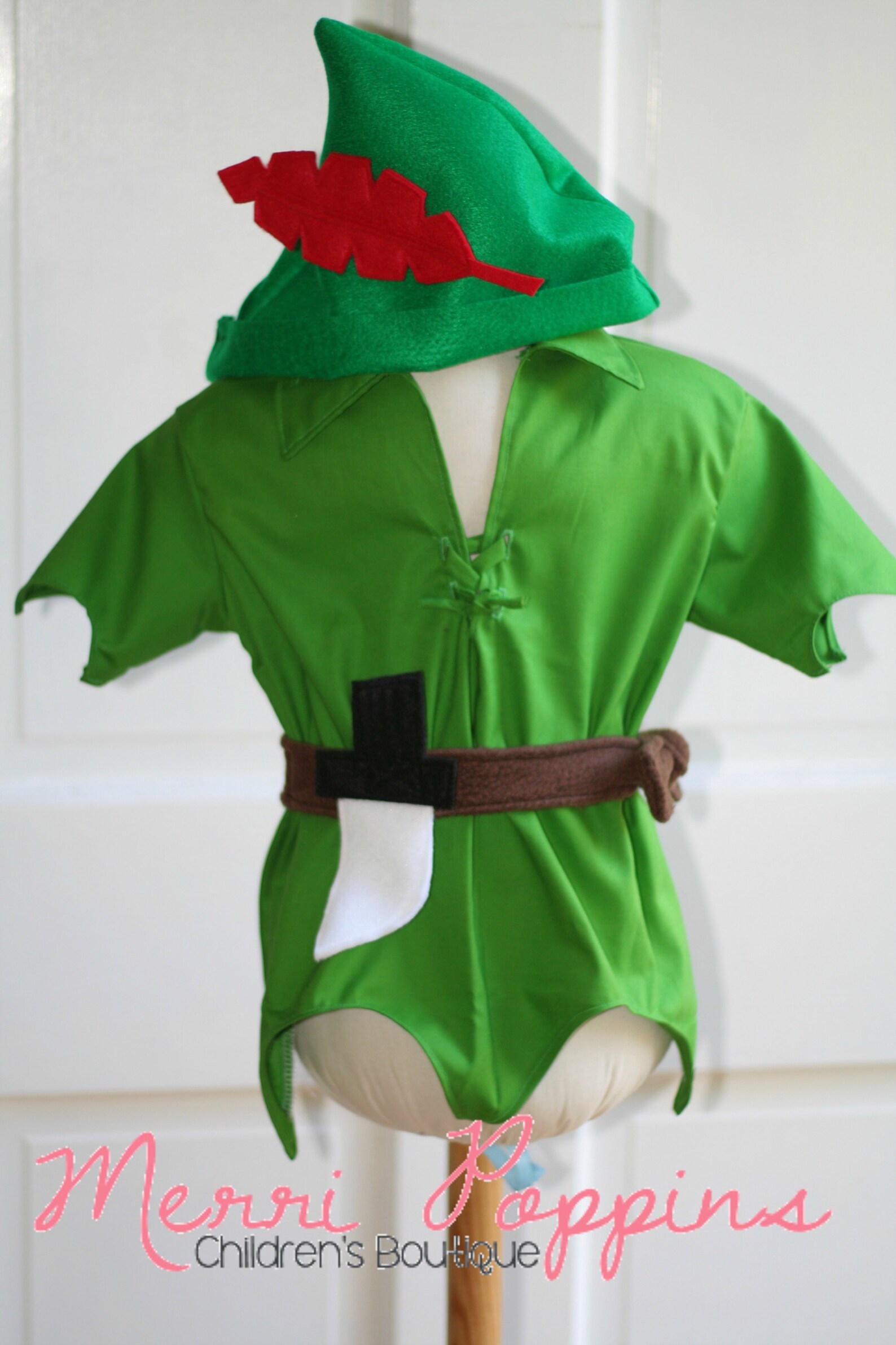 Peter Pan Inspired Boys Costume Shirt Size 2t3t4t56 Disney Etsy UK