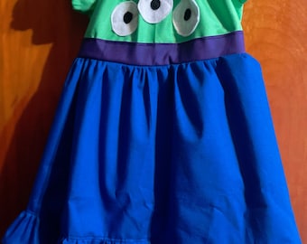 Disfraz de alienígena de Toy Story: Traje de Halloween de algodón