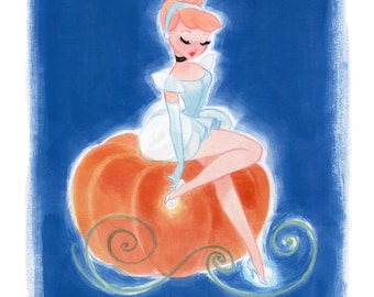 Princess Pinup - Cinderella: Art Print