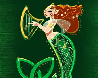 Celtic Mermaid - Etsy