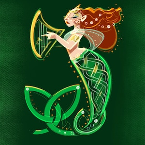 Celtic Mermaid - Etsy