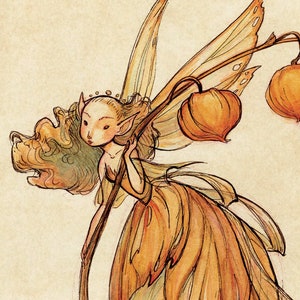 Midsummer Fairies - Lantern: Art Print