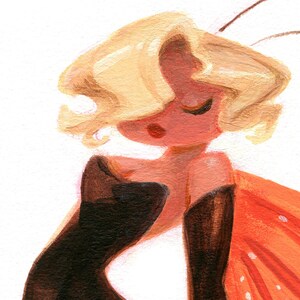 Ladybugs - Marilyn Monarch: Art Print - Etsy